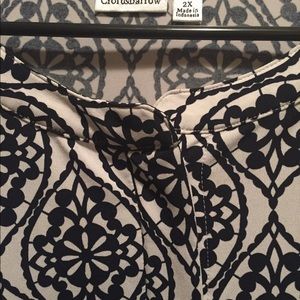 Women plus size tops Croft&barrow 2x